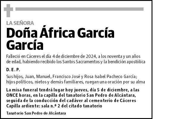 África García García