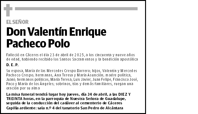 Valentín Enrique Pacheco Polo