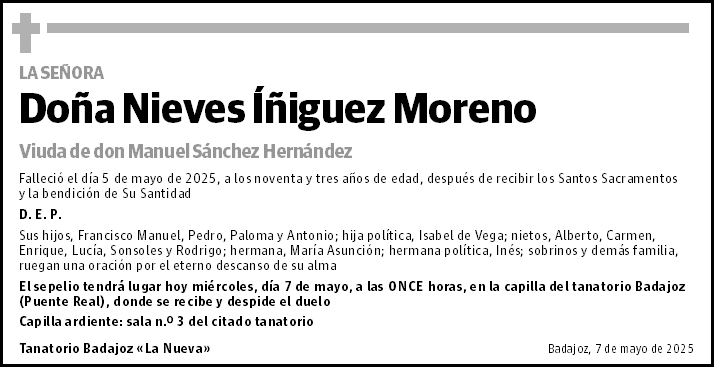 Nieves Íñiguez Moreno