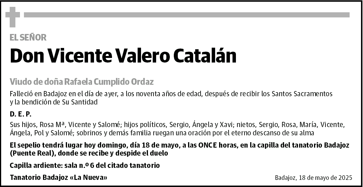 Vicente Valero Catalán