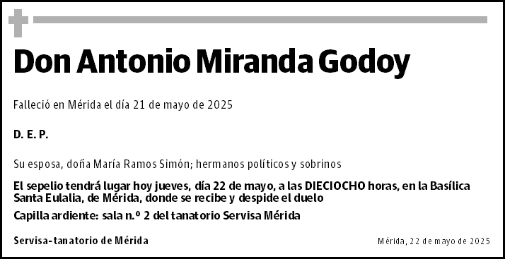 Antonio Miranda Godoy