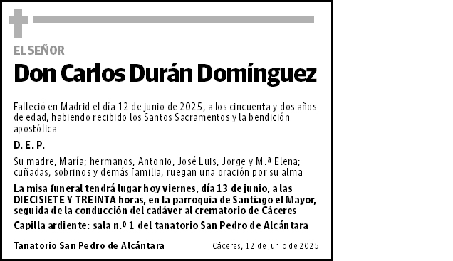 Carlos Durán Domínguez