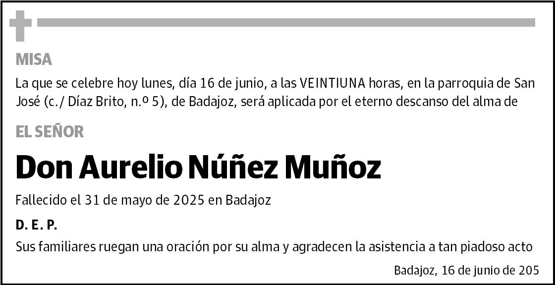 Don Aurelio Núñez Muñoz