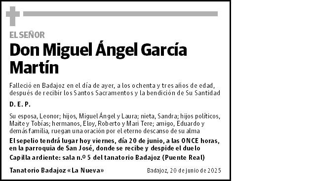Miguel Ángel García Martín