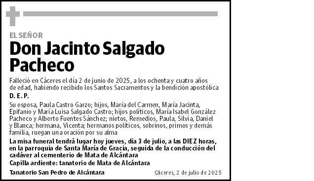 Jacinto Salgado Pacheco