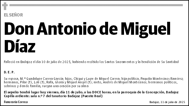 Antonio de Miguel Díaz