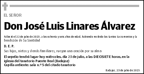 José Luis Linares Álvarez