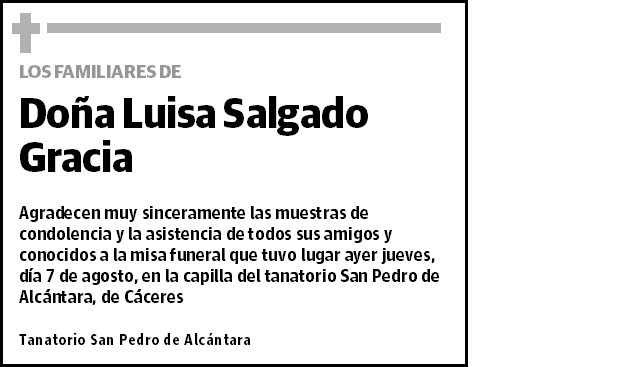 Luisa Salgado Gracia