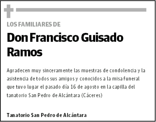 Francisco Guisado Ramos