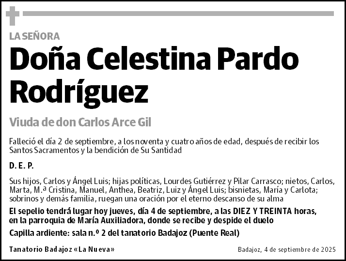 Celestina Pardo Rodríguez