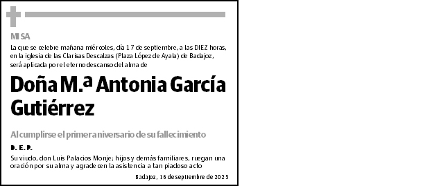 M.ª Antonia García Gutiérrez