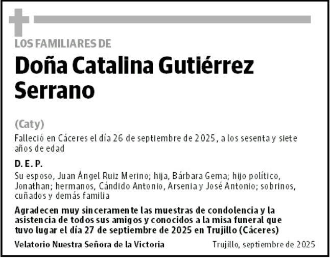 Catalina Gutiérrez Serrano