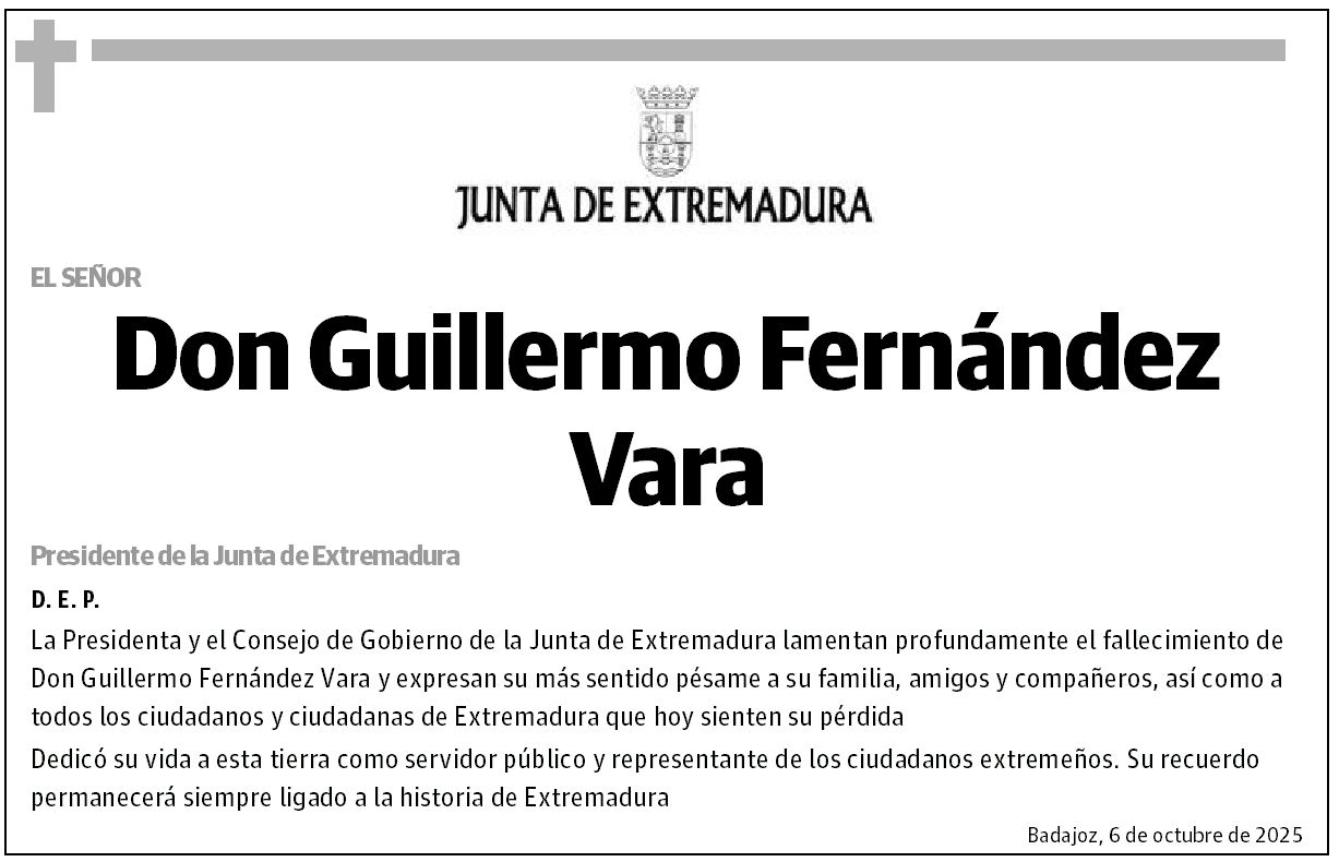 Don Guillermo Fernández Vara