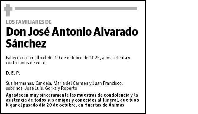 José Antonio Alvarado Sánchez