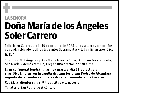 María de los Ángeles Soler Carrero