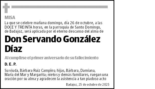 Servando González Díaz