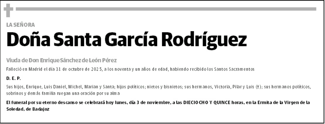 Santa García Rodríguez