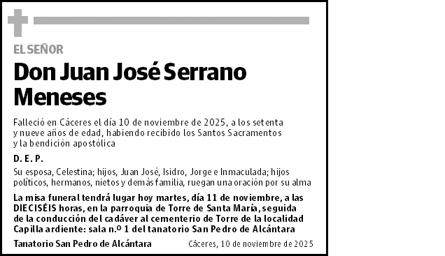 Juan José Serrano Meneses