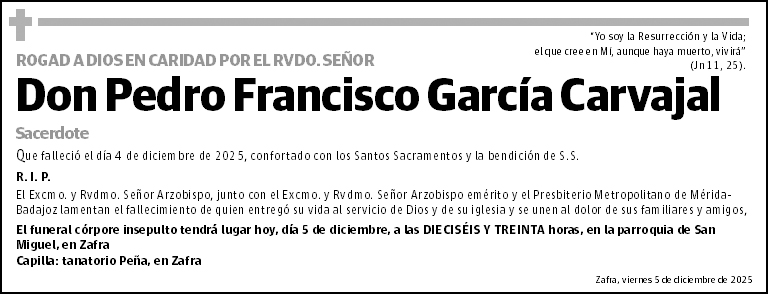 Pedro Francisco García Carvajal