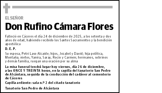 Rufino Cámara Flores