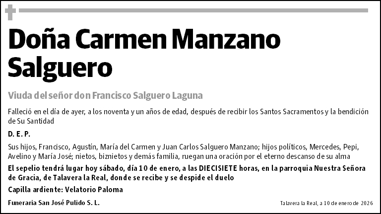 Carmen Manzano Salguero