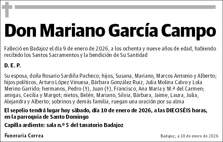 Mariano García Campo