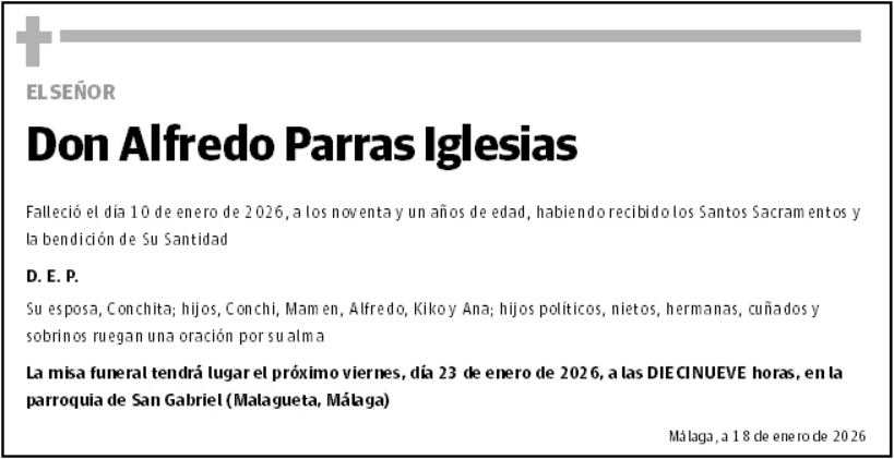 Alfredo Parras Iglesias