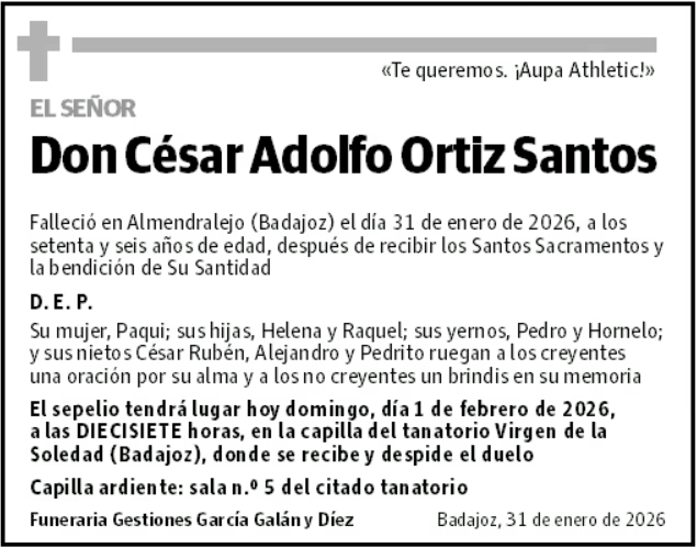 César Adolfo Ortiz Santos