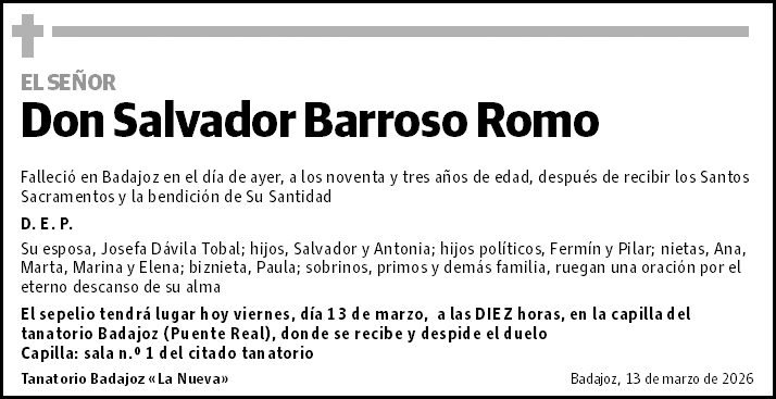 Salvador Barroso Romo