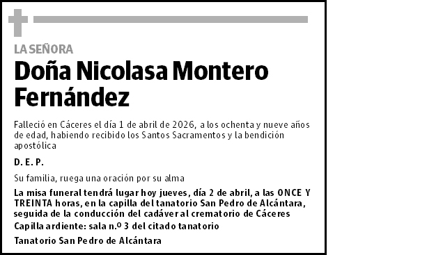 Nicolasa Montero Fernández