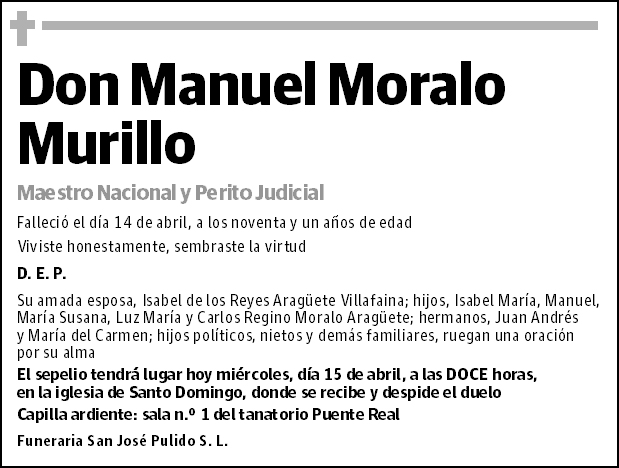 Manuel Moralo Murillo