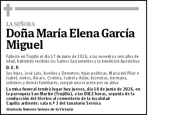 María Elena García Miguel