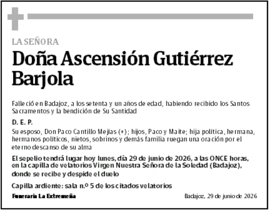 Ascensión Gutiérrez Barjola
