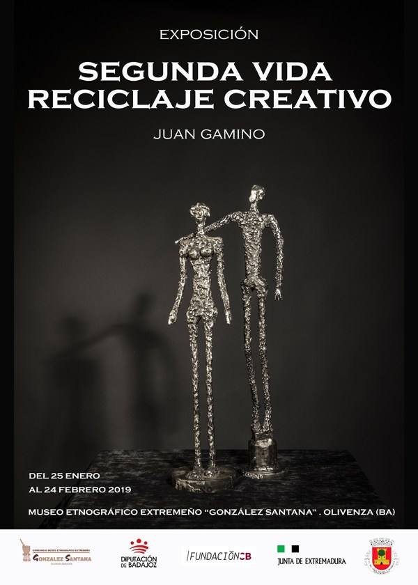 'Segunda vida, reciclaje creativo', del artista pacense Juan Gamino, en el Museo de Olivenza