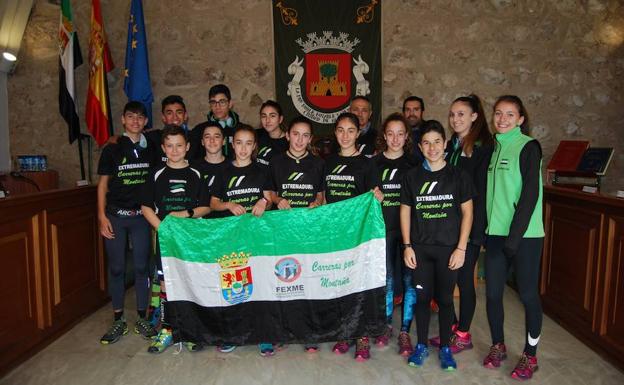 La FEXME celebra en Olivenza un entrenamiento de carreras de montaña