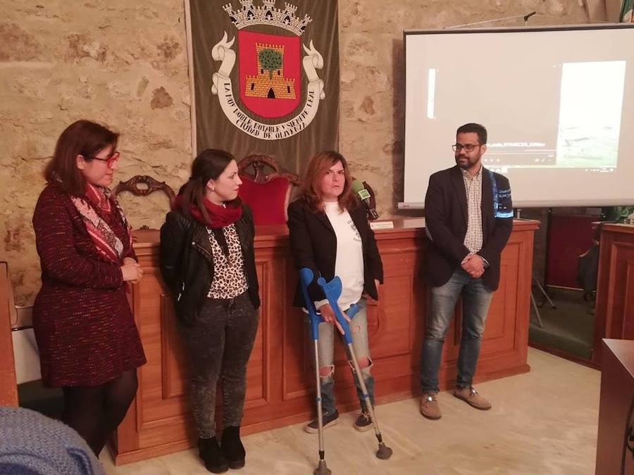Olivenza galardona a la piragüista Inés Felipe como símbolo de la mujer