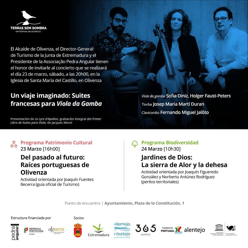 Olivenza evoca su raíz portuguesa este fin de semana con el Festival 'Terras sem Sombra'