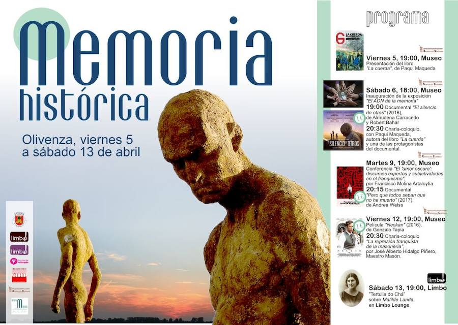 Limbo Cultura organiza en Olivenza un ciclo de actividades sobre Memoria Histórica