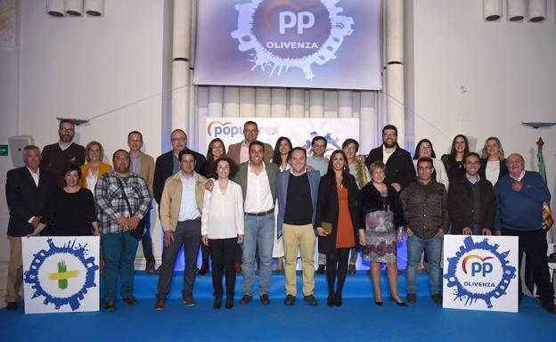 El Partido Popular de Olivenza da a conocer su candidatura municipal encabezada por Berna Píriz