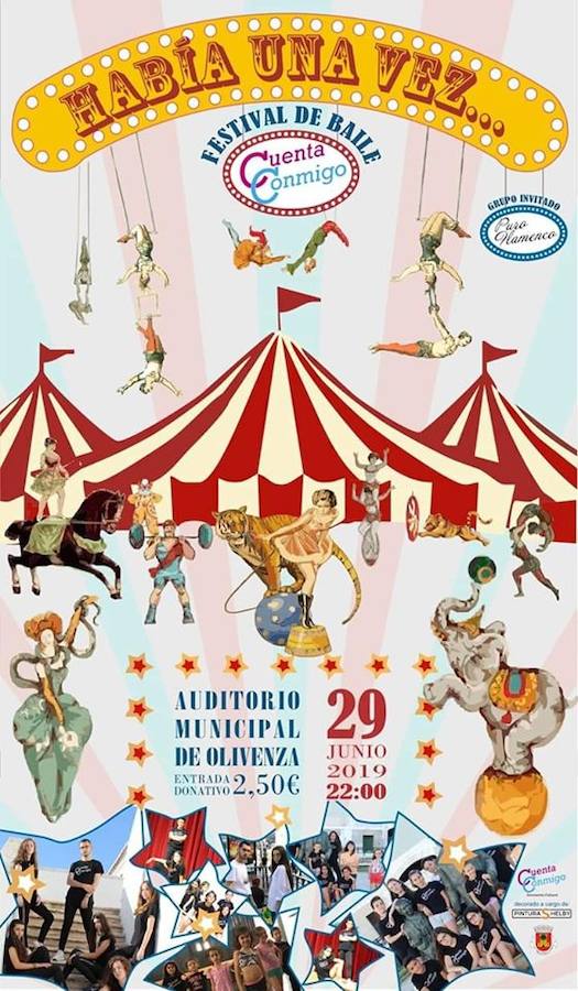 La asociación 'Cuenta Conmigo' de Olivenza celebra este sábado su festival de fin de curso