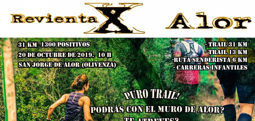 El 20 de octubre se celebrará el trail solidario 'Revienta X Alor' 2019