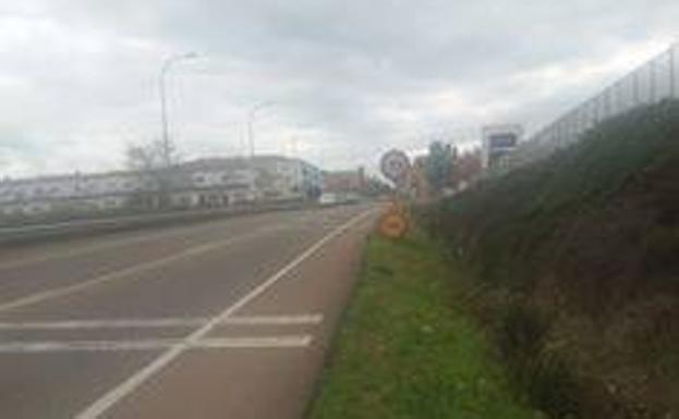 Obras de mejora y acondicionamiento de la travesía de la carretera EX-107 en Olivenza
