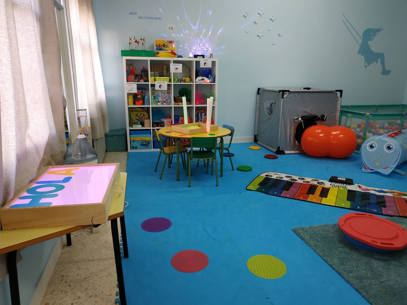 Las Escuelas Parroquiales abren un aula de estimulación multisensorial