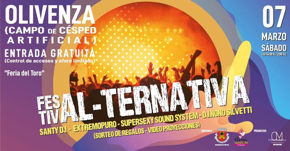 El primer FestivAl-Ternativa sustituirá al habitual macrobotellón de la Feria del Toro