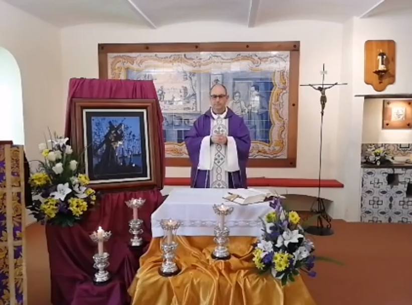 La Parroquia de Olivenza retransmitirá por redes sociales los actos litúrgicos de Semana Santa