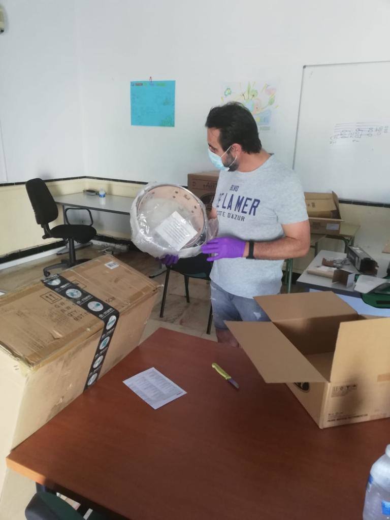 La Escuela Municipal de Música recibe en el estado de alarma nueva instrumentación