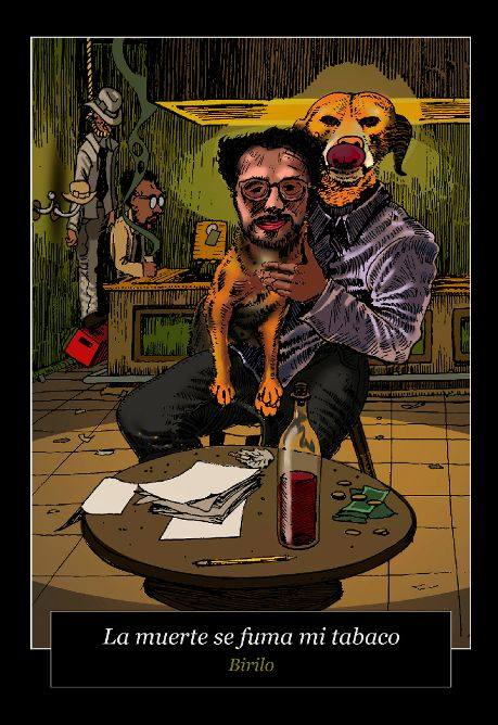 Birilo presenta su nueva novela 'La muerte se fuma mi tabaco'