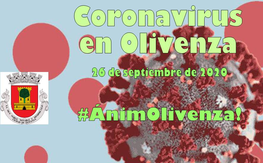 Tres nuevos casos y tres altas médicas mantienen en 54 los contagios por Covid-19 en Olivenza