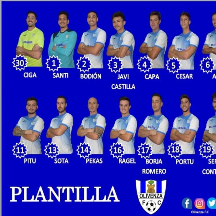El Olivenza completa su plantilla para la temporada 2020-2021