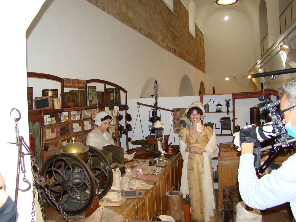 Filmado en el Museo de Olivenza un programa de TV sobre el patrimonio oliventino